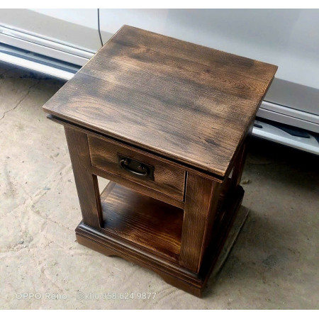 Dark Walnut Oil : Tủ 1 Ngăn Kéo Gổ Sồi 